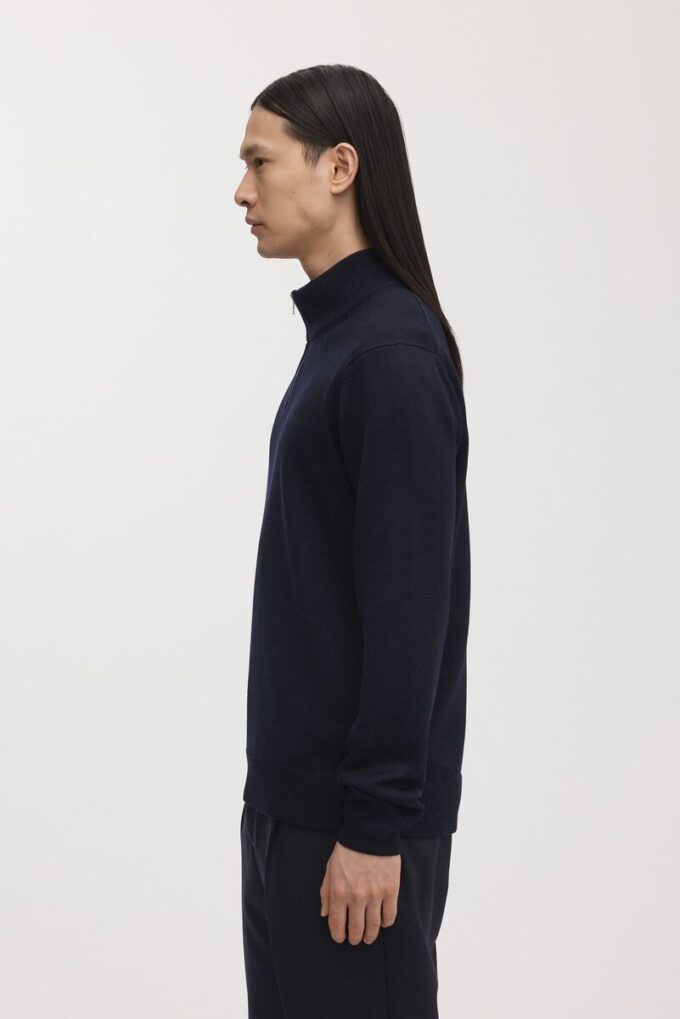 Merino Half Zip Sweater