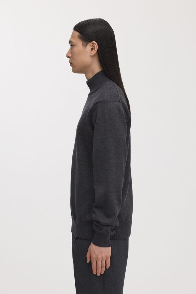 Merino Half Zip Sweater