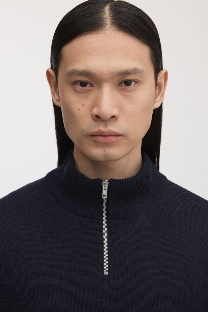 Merino Half Zip Sweater