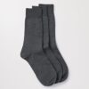 Merino-sokker, 3-pakning