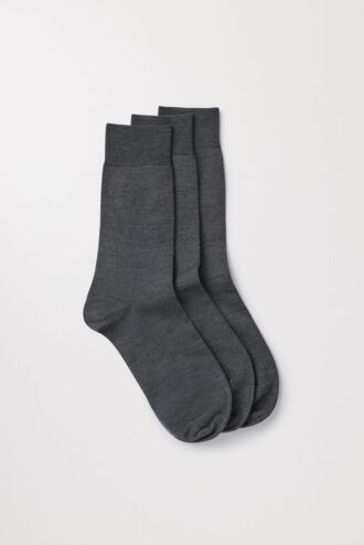 Merino-sokker, 3-pakning