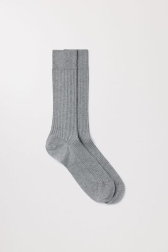 Ribbed Cotton Sock