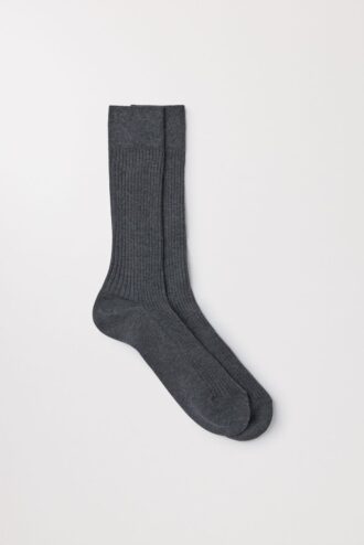 Ribbed Cotton Sock
