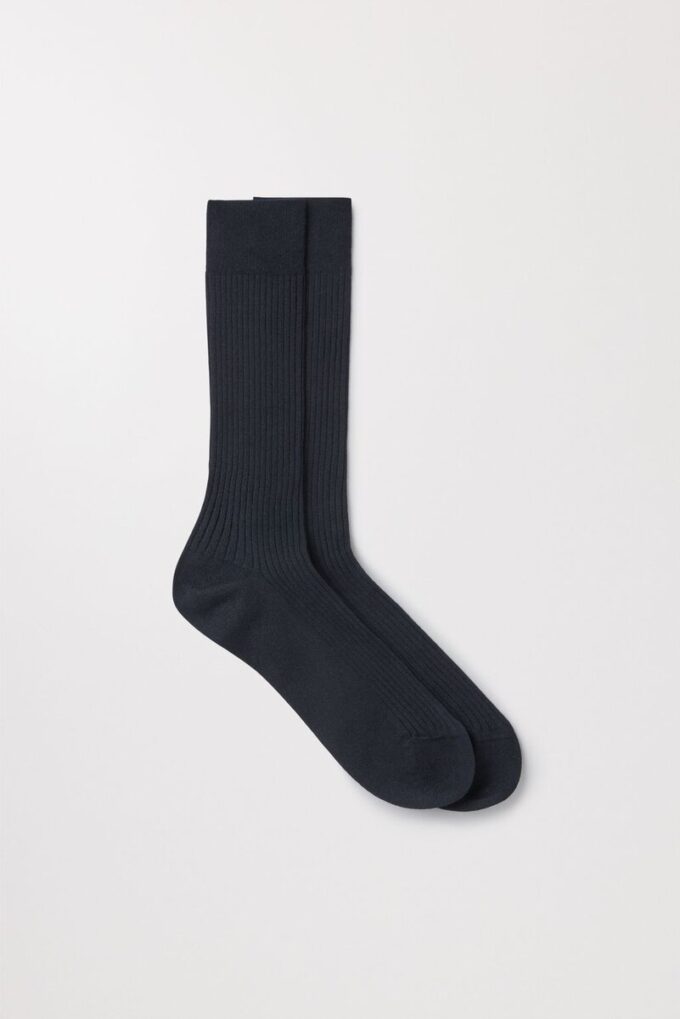 Ribbed Cotton Sock
