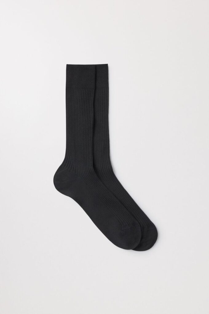Ribbed Cotton Sock